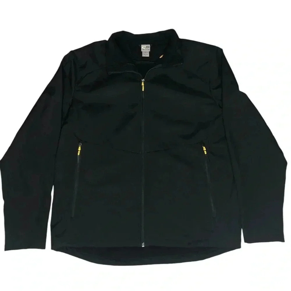 C9 by Champion Black Full Zip Front Venture Dry Soft Shell Performance Jacket - Picture 3 of 10